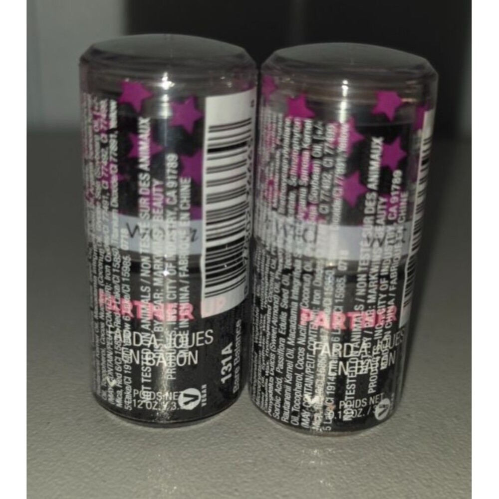 Lot of 2 Wet N Wild Pump Partner Up Blush Stick 131A Bare Balance New Sealed